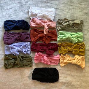 Infant and Toddler Knot Headbands  |  Assorted Colors